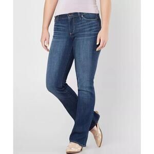 Lucky Brand Stretch Sweet Bootcut Denim Jean Women Size 31 Blue Riding Curvy Fit